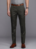 Raymond Men Checked Slim Fit Formal Trousers