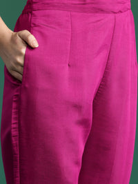 Indo Era Women Ethnic Motifs Embroidered Regular Kurta with Trousers & With Dupatta