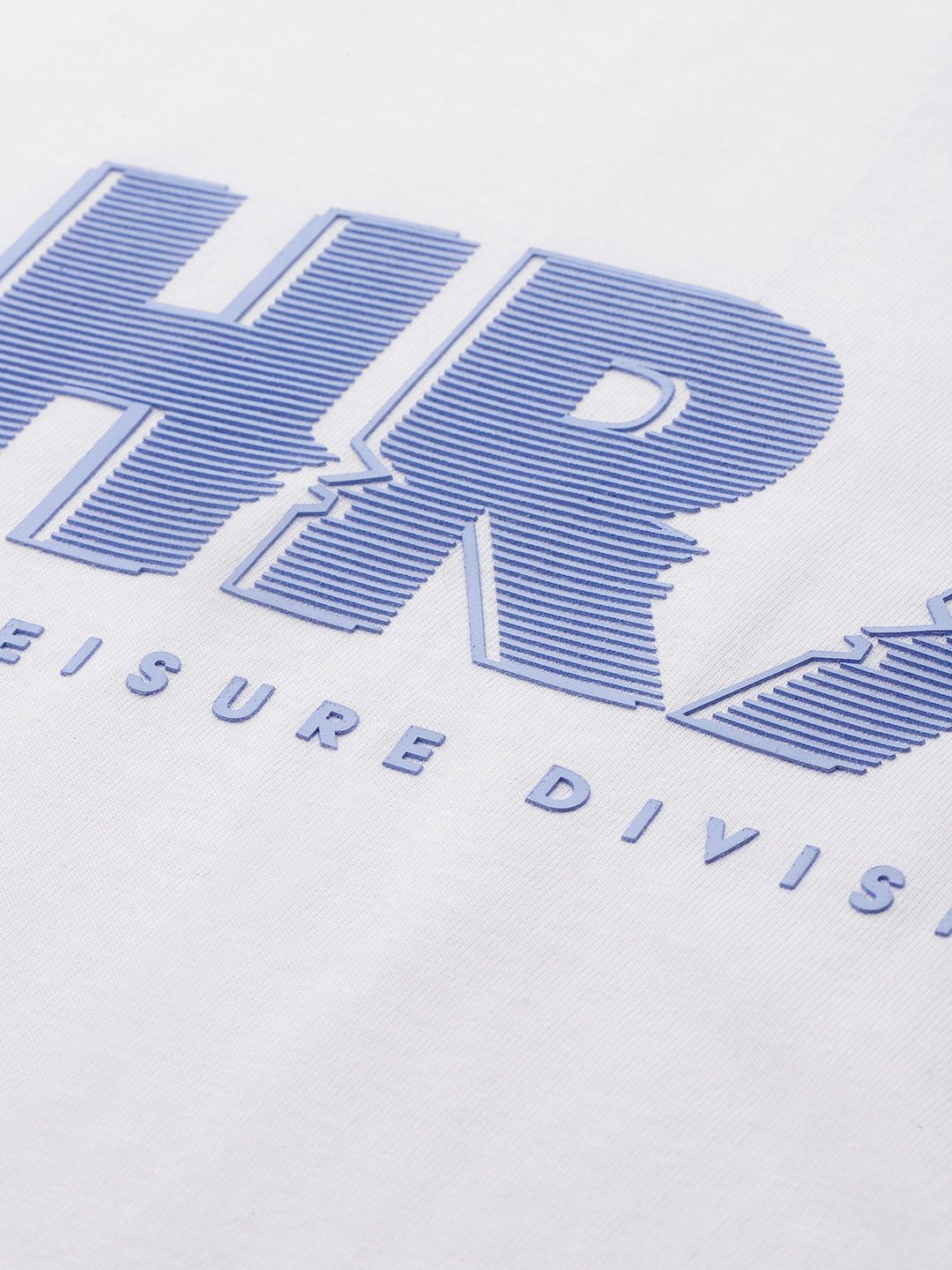 HRX by Hrithik Roshan Colourblocked & Brand Logo Print Lifestyle T-shirt