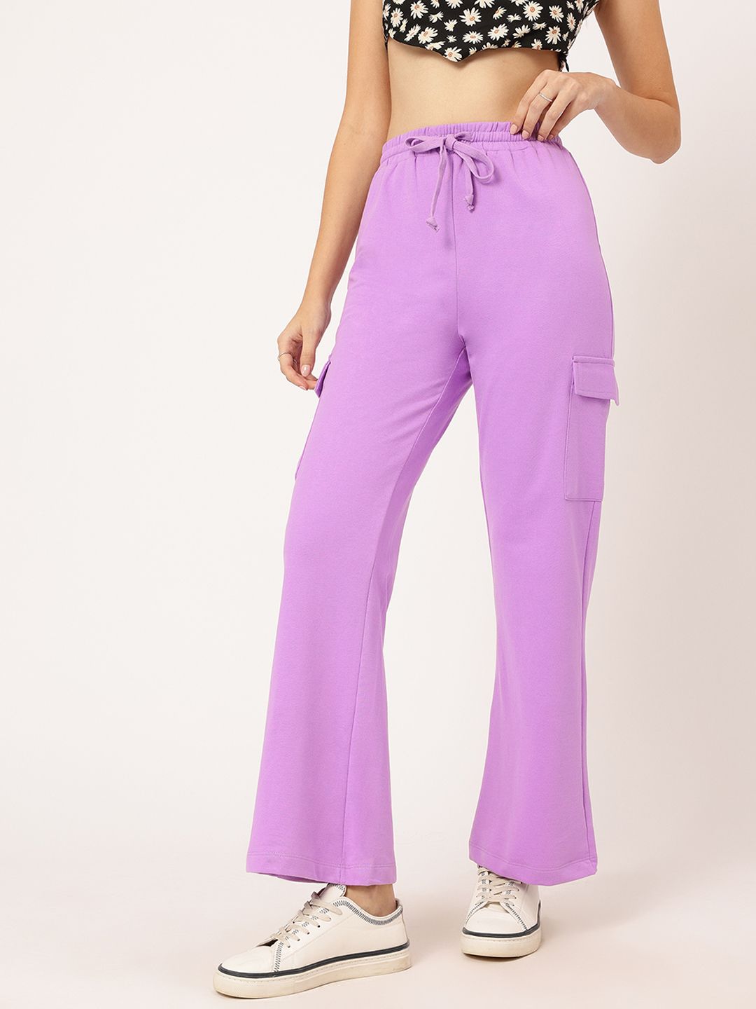 DressBerry Casual Getaway Cargo Style Track Pants