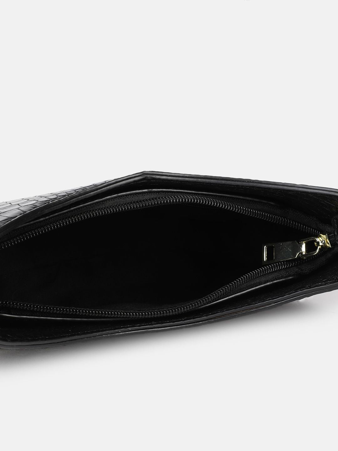 DressBerry Animal Textured Mini Hobo Bag