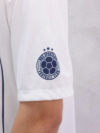 HRX by Hrithik Roshan Typography Print Drop-Sleeves Relaxed Fit Football T-shirt