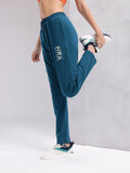 HRX by Hrithik Roshan Women Brand Logo Printed Mid-Rise Running Track Pants