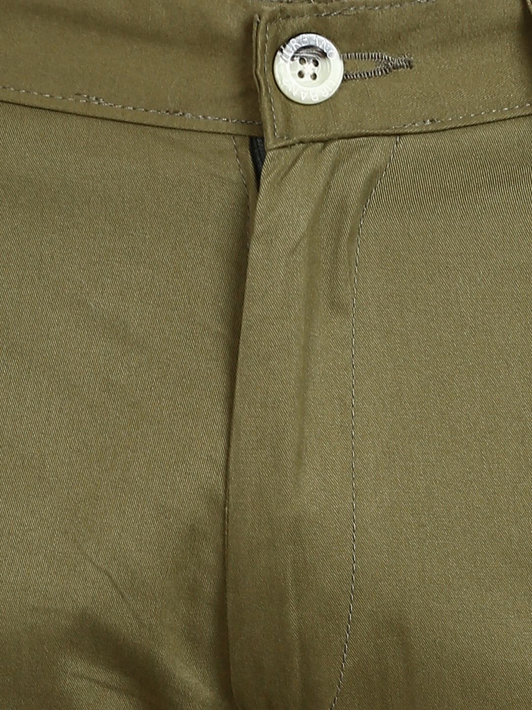 Urbano Fashion Men Slim Fit Easy Wash Pure Cotton Chinos