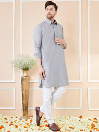 See Designs Shirt Collar Cotton Pathani Kurta