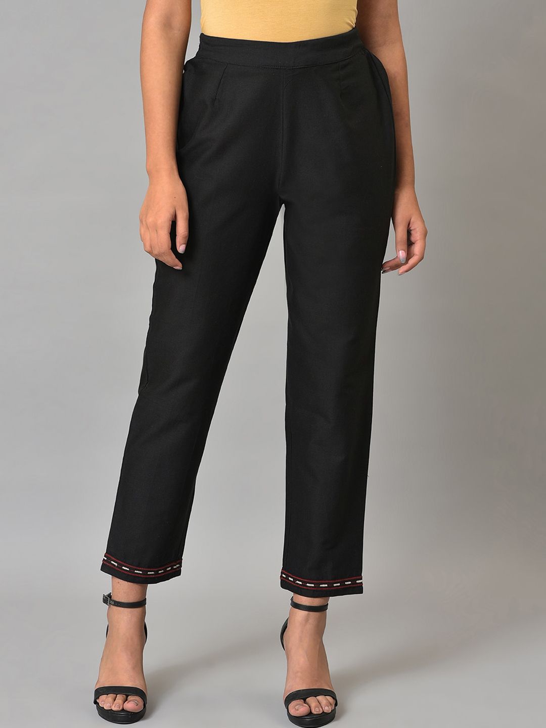 W Women Slim Fit Peg Trouser