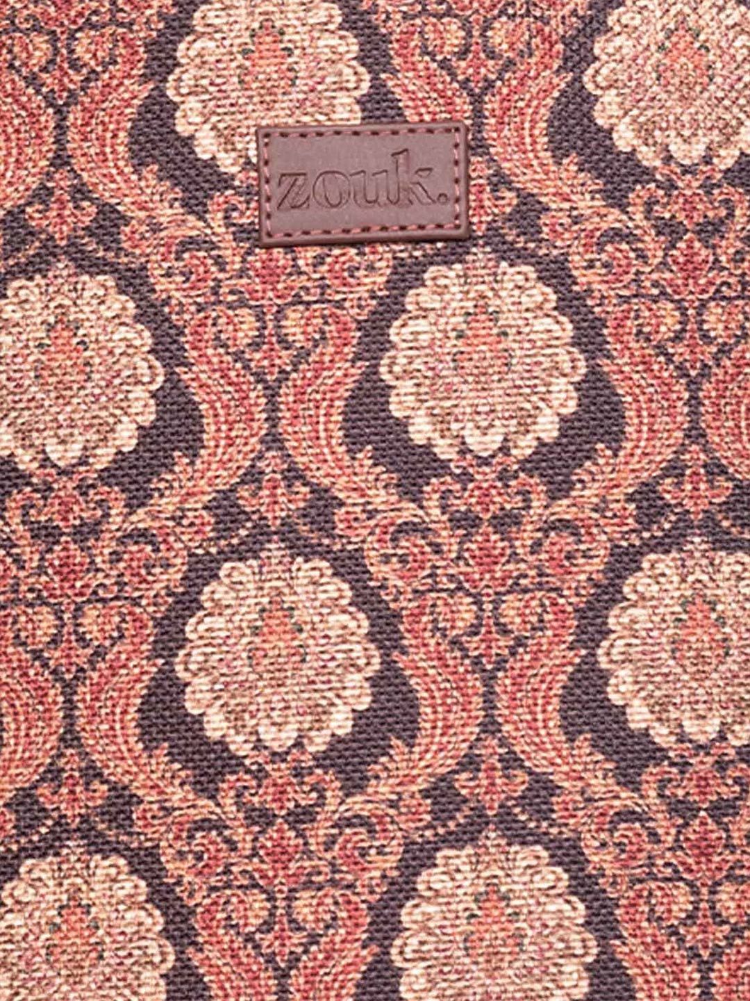 ZOUK Women Ethnic Motifs Printed Backpack