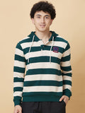 Being Human Striped Hooded Sweatshirt