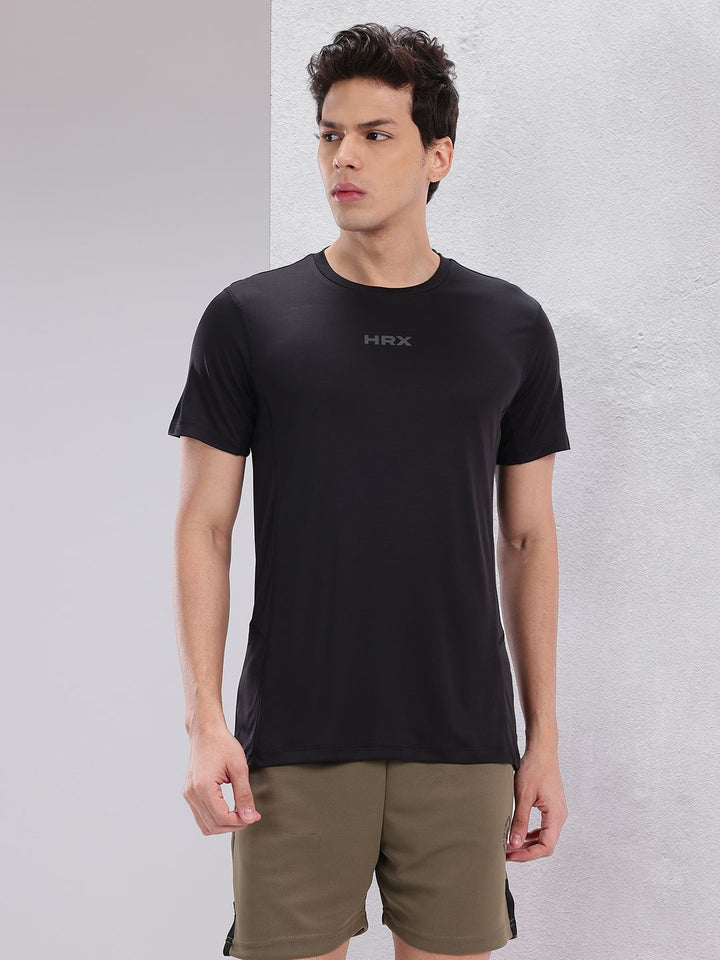 HRX by Hrithik Roshan Printed Rapid-Dry Training T-shirt