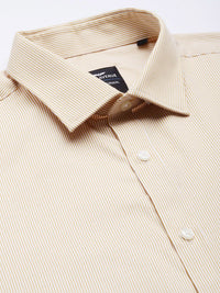 Park Avenue Slim Fit Pinstriped Formal Shirt