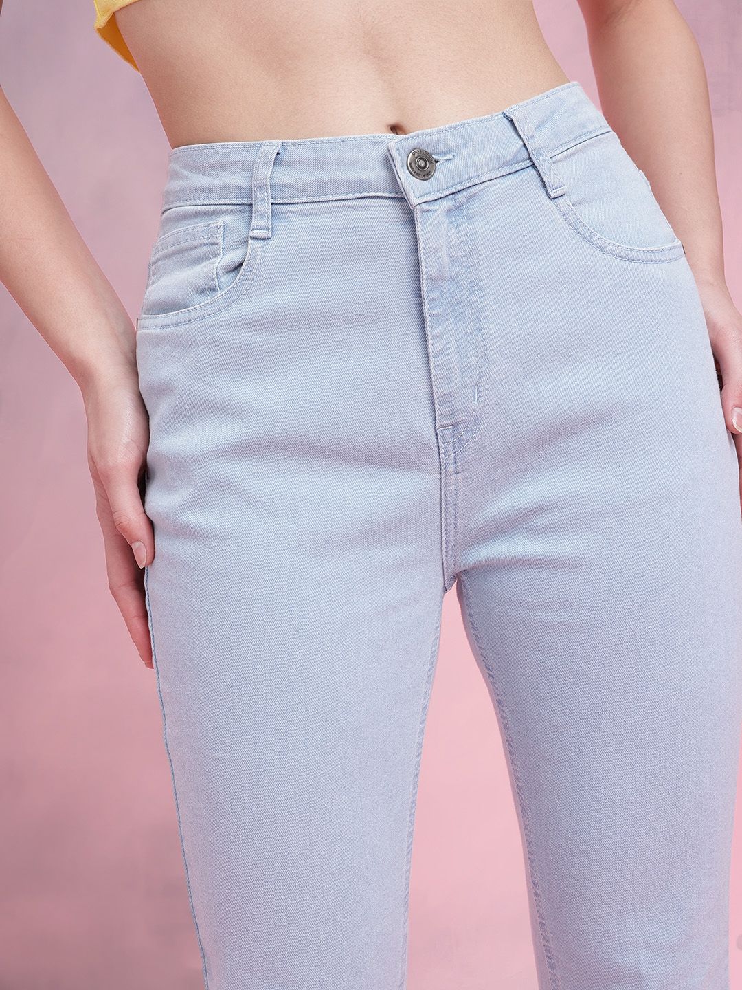 DressBerry Women Bootcut Mid-Rise Stretchable Jeans