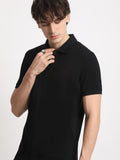 THE BEAR HOUSE Polo Collar Pure Cotton Slim Fit T-shirt