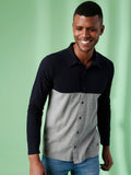 Campus Sutra Men Blue Classic Casual Shirt