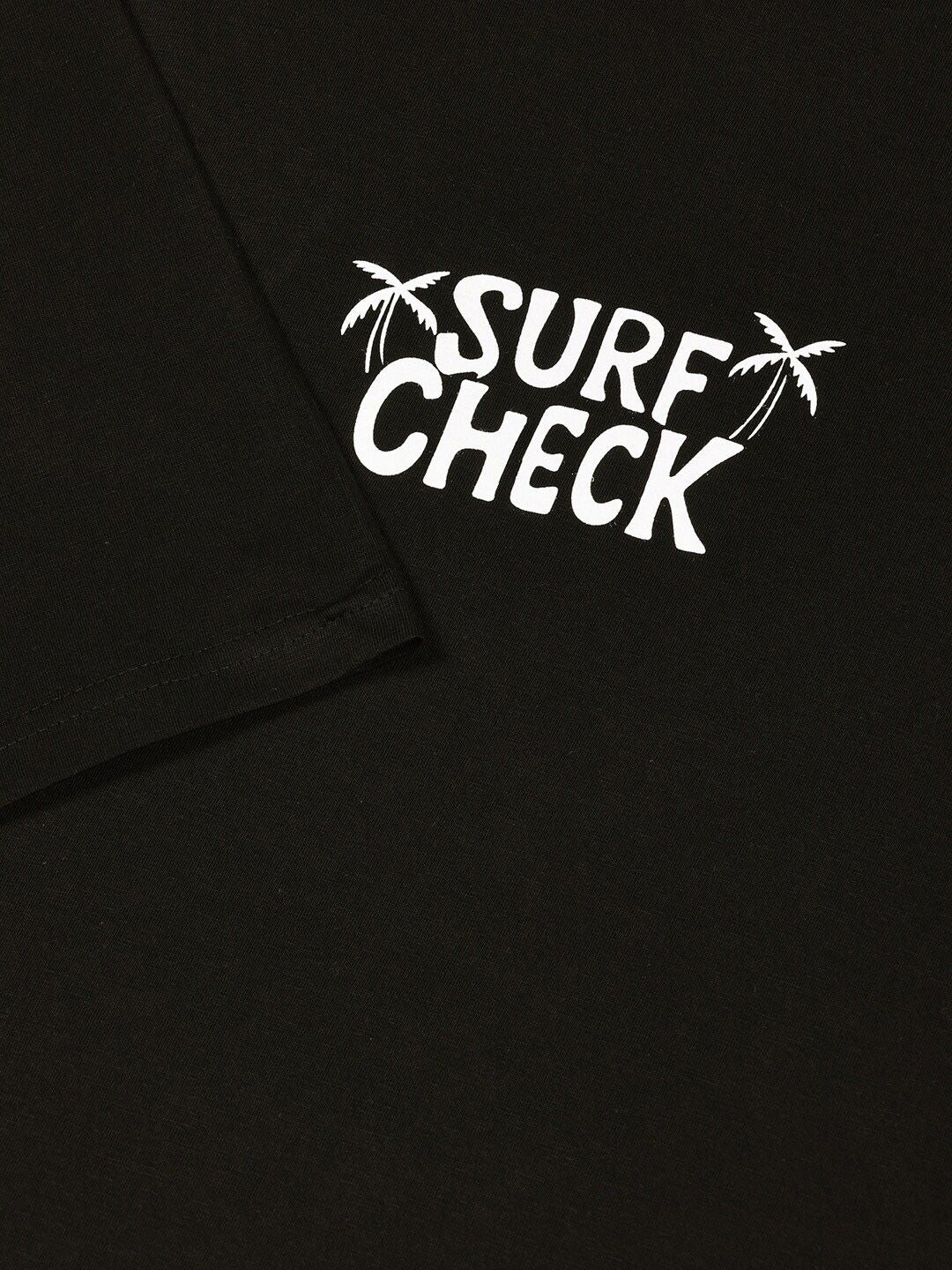 Thomas Scott Typography Printed Round Neck Drop-Shoulder Sleeves Bio Finish T-shirt