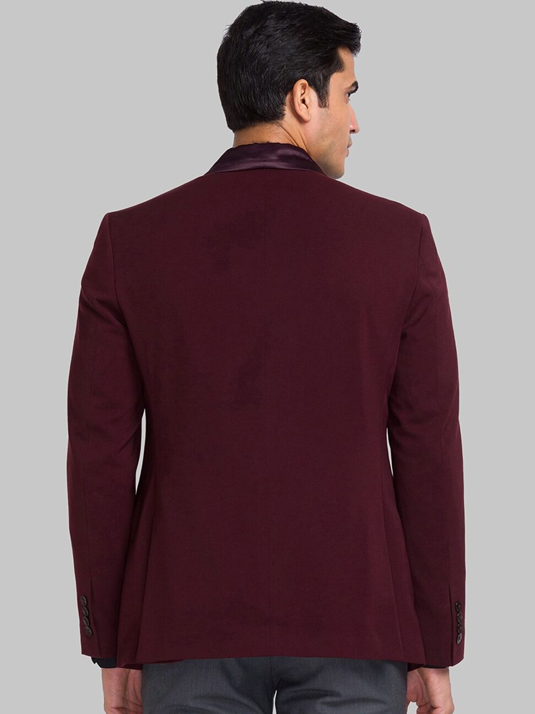 Park Avenue Shawl Collar Slim-Fit Single-Breasted Blazer