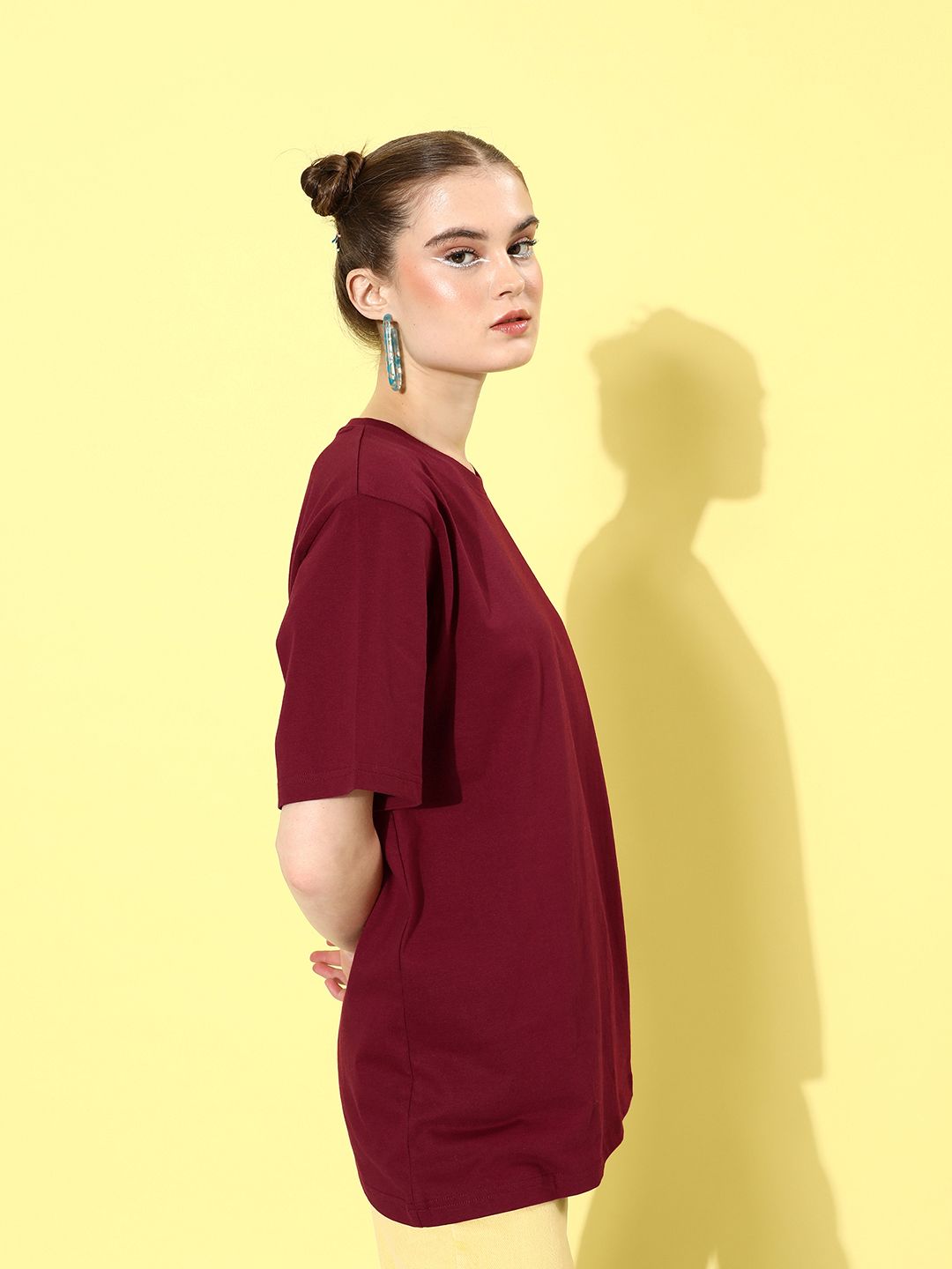 DILLINGER Women Graphic Printed Oversized T-shirt