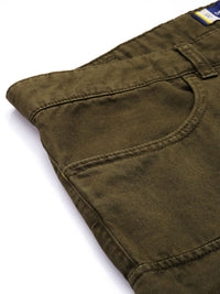 Bene Kleed Men Relaxed Cotton Cargos Trousers