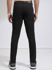 HIGHLANDER Men Black Skinny Fit Stretchable Jeans