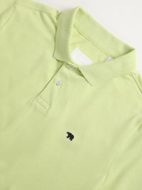 THE BEAR HOUSE Polo Collar Slim Fit Cotton T-shirt