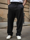 Powerlook Men Striped Baggy Fit Track Pants
