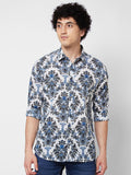 SPYKAR Floral Printed Pure Cotton Casual Shirt