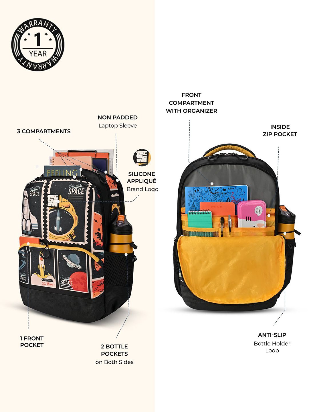 Gear Unisex Graphic Backpack