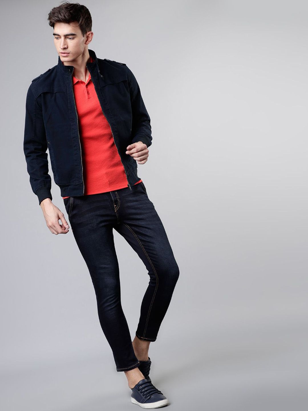Jaket Denim Lelaki Highlander