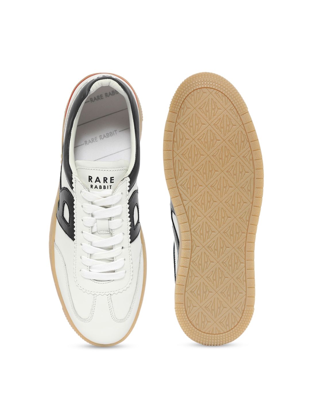 RARE RABBIT Men Dorset Pro Leather Sneakers