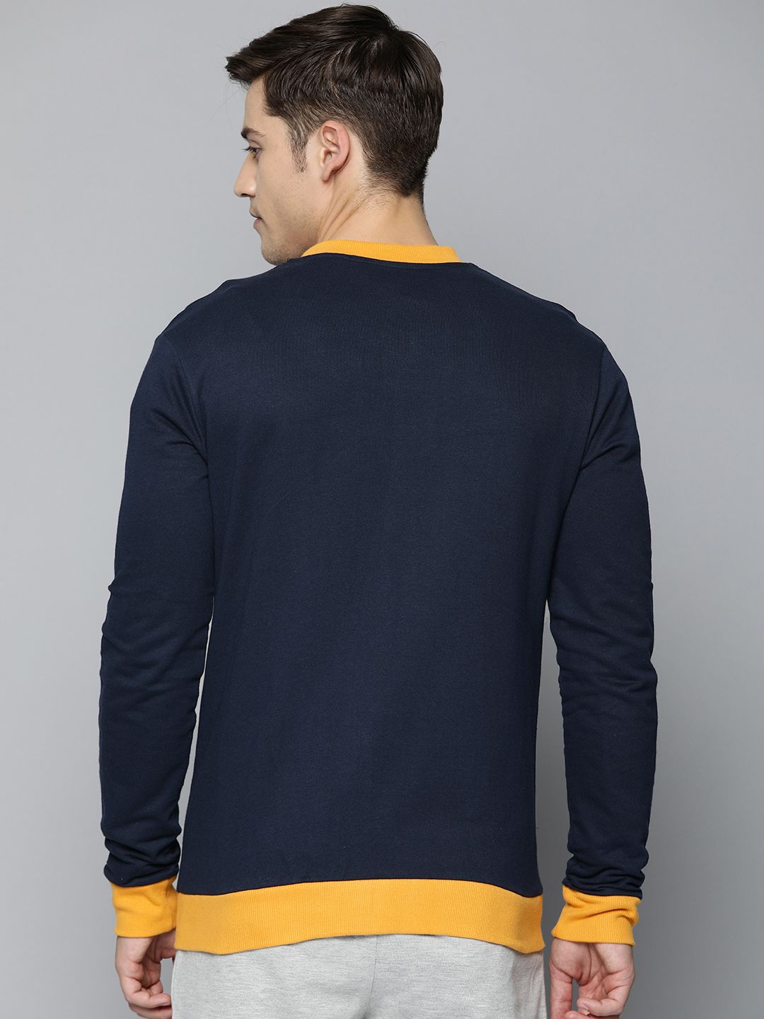 DILLINGER Men Navy Solid Bomber Jacket