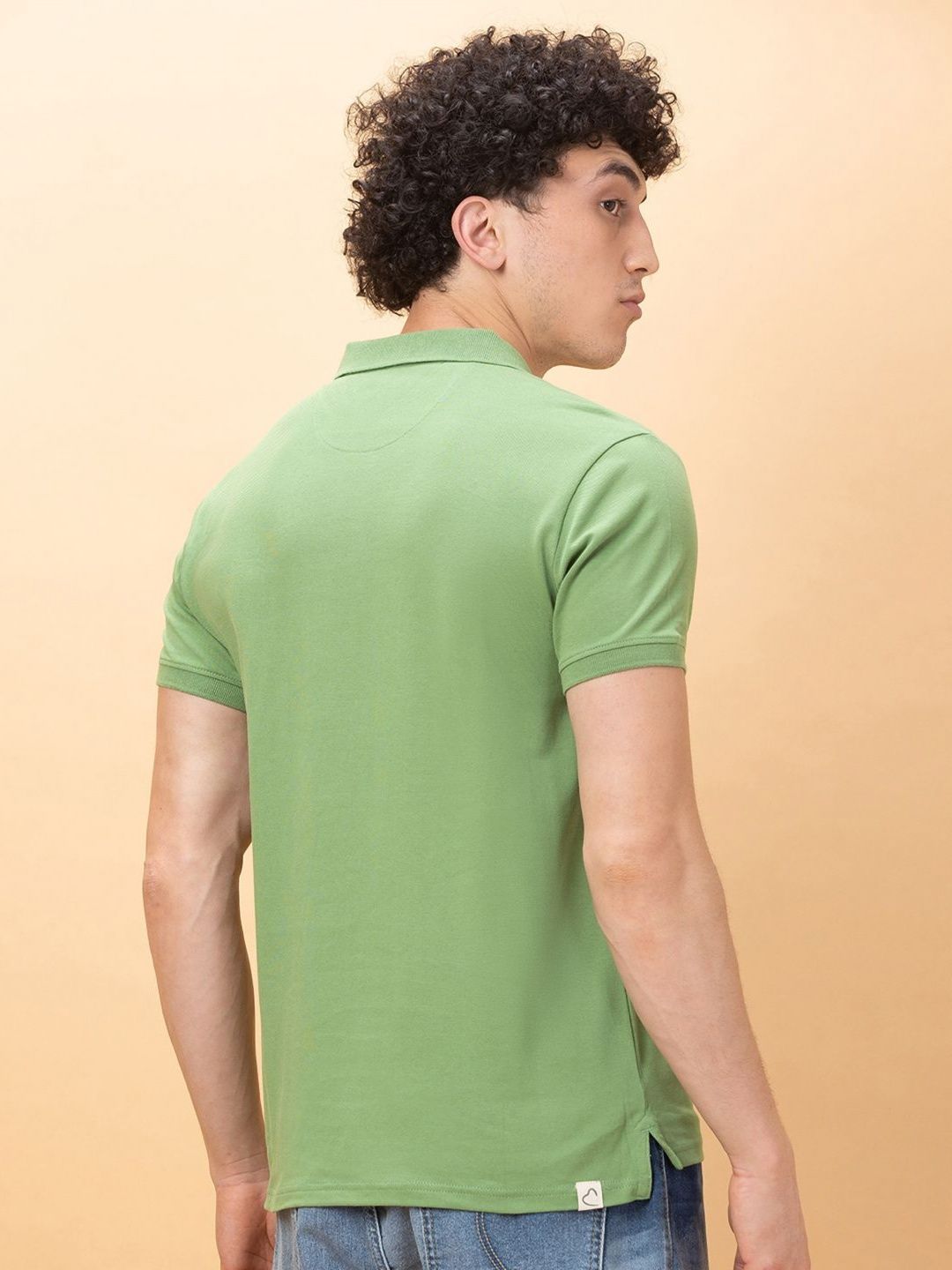 Being Human Men Polo Collar T-shirt