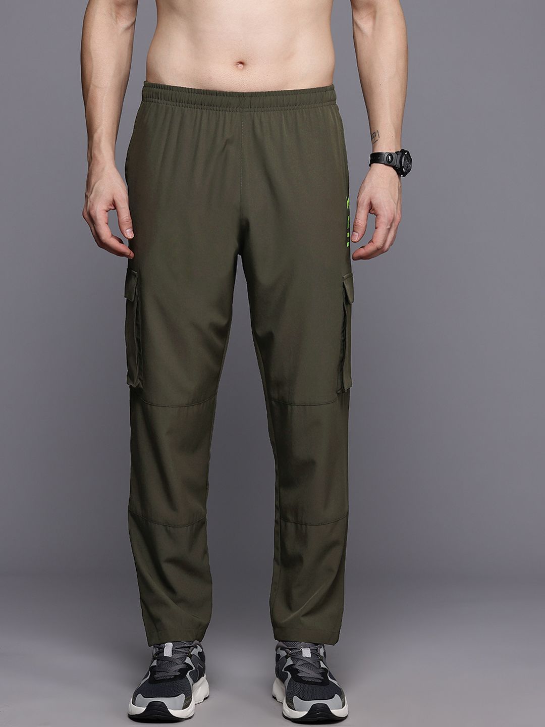 HRX by Hrithik Roshan Men Rapid-Dry Training Track Pants