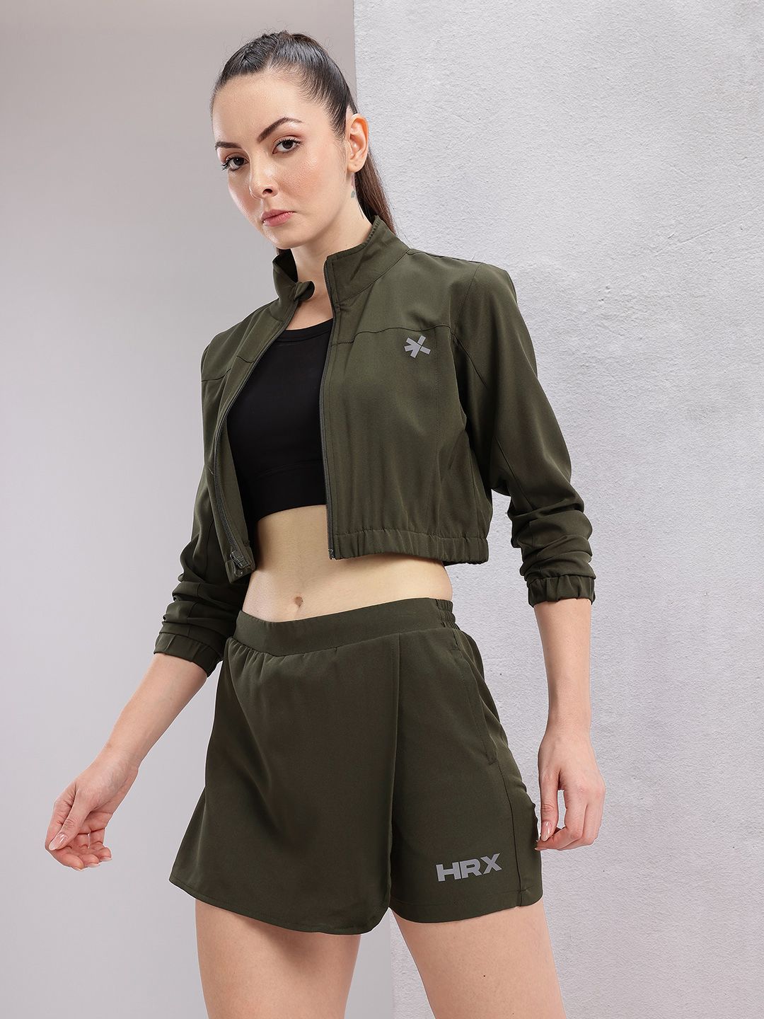 HRX by Hrithik Roshan Rapid-Dry Running Tracksuit