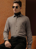 LOCOMOTIVE Satin Abstract Printed Party Shirt