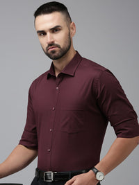 Park Avenue Solid Slim Fit Formal Shirt