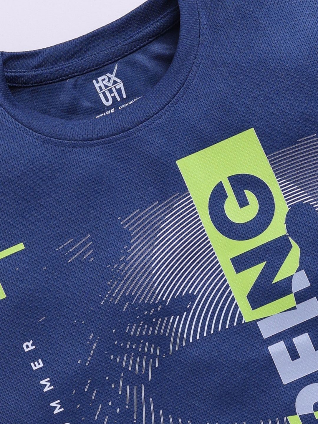 HRX by Hrithik Roshan Boys Graphic Printed T-shirt