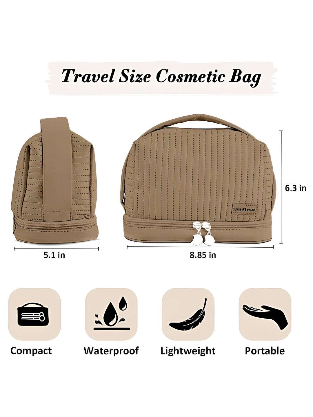 Set Cortina Brown 1 Penganjur Barang Kemas Biasa