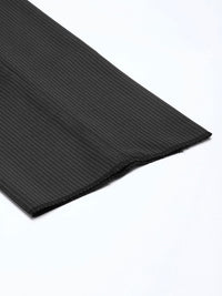 Raymond Men Striped Slim Fit Formal Trousers