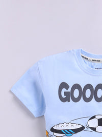 Happy Faces Kids Boys Garfield Printed Pure Cotton T-Shirt