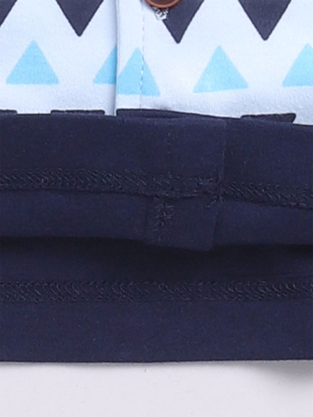 Moms Love Infant Boys Printed Pure Cotton Shirt with Joggers