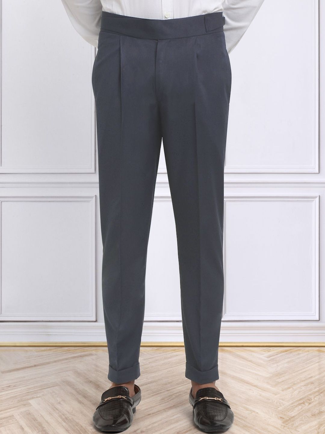 Moda Rapido Men Slim Fit Easy Wash Trousers