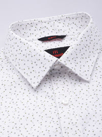 Raymond Pure Cotton Slim Fit Printed Formal Shirt