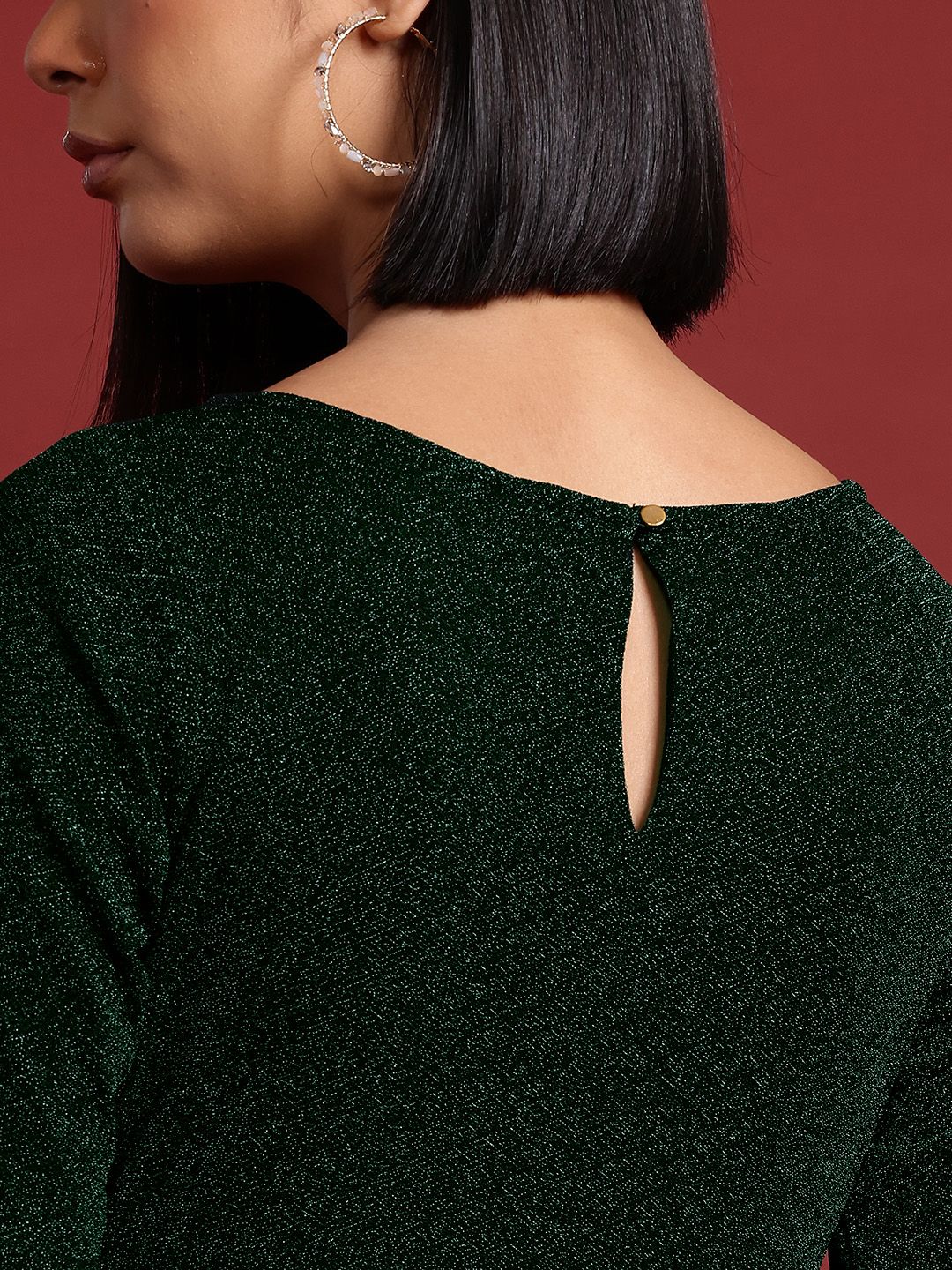 all about you Shimmery Sheath Dress