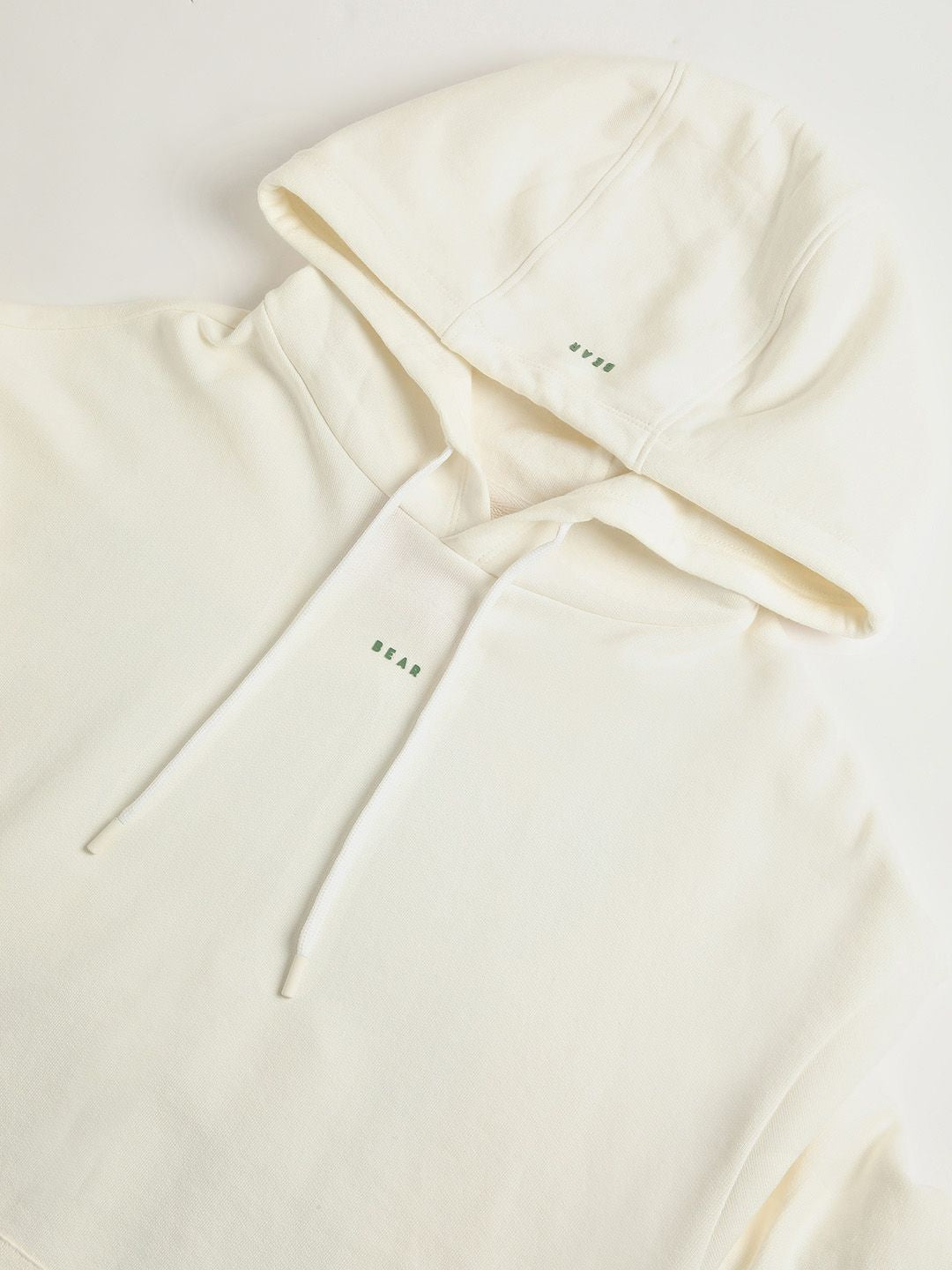 THE BEAR HOUSE Typography Printed Hooded Pure Cotton Pullover Sweatshirt