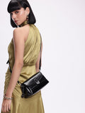 DressBerry Self-Striped Sling Bag
