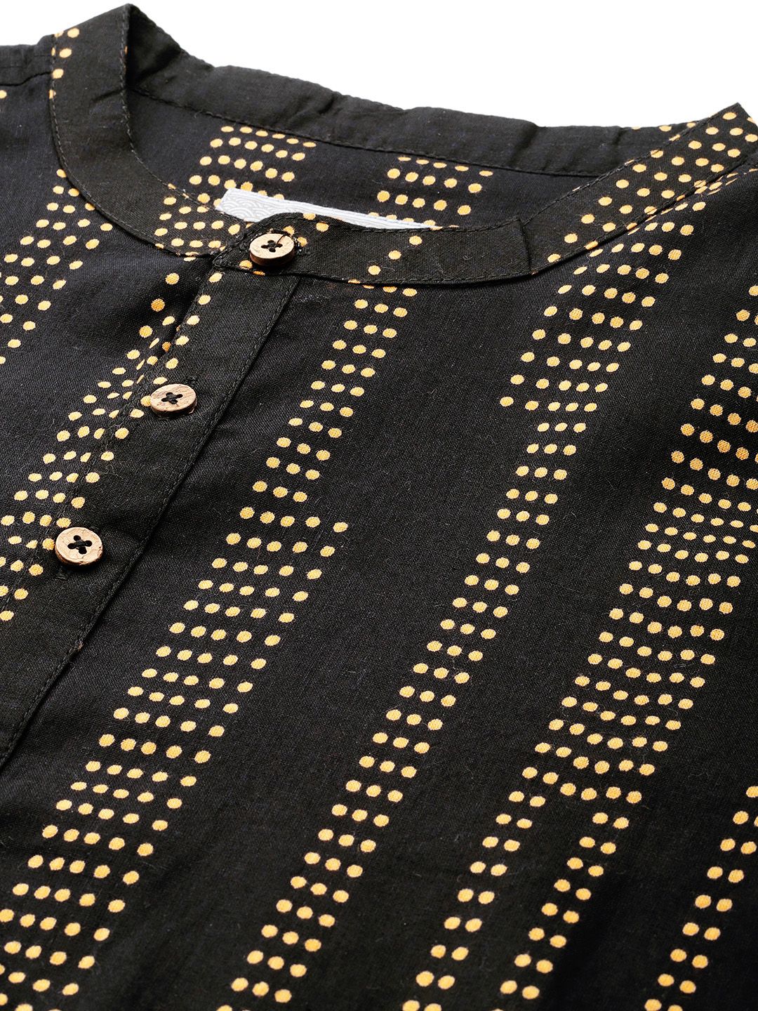 Anouk Men Pure Cotton Geometric Printed Kurta