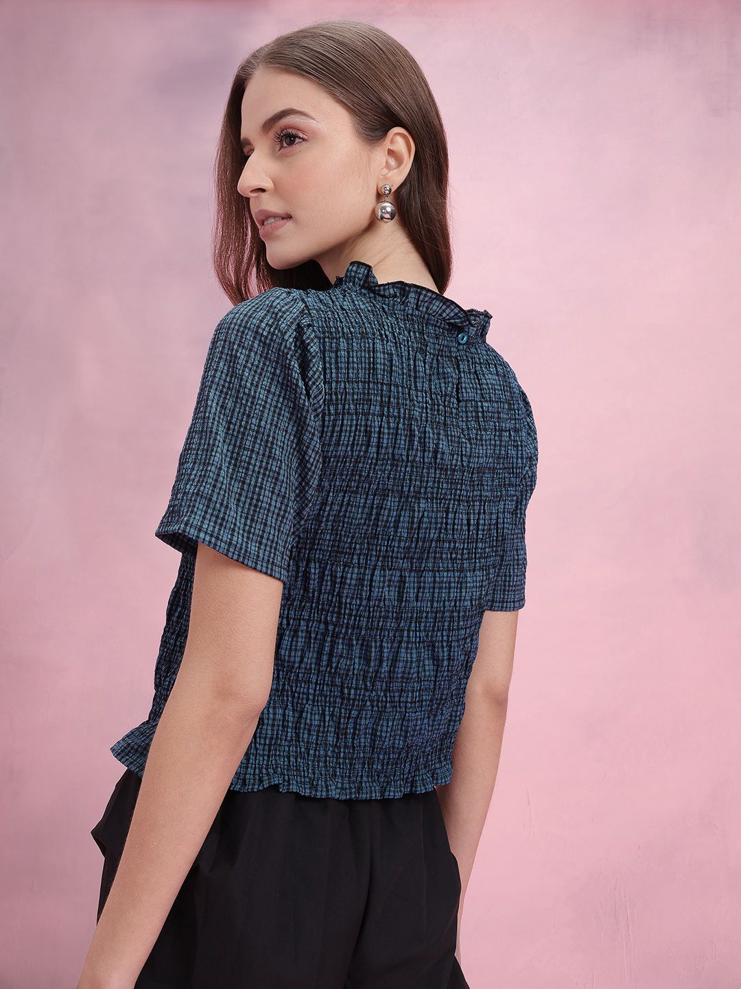 DressBerry Checked Top