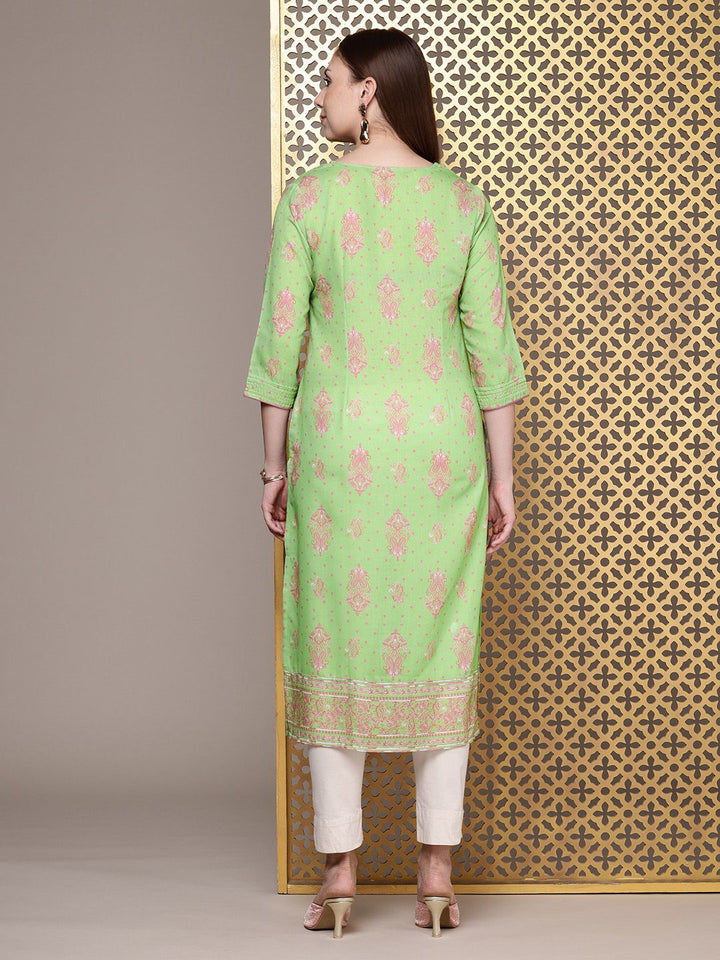House of Pataudi Ethnic Motifs Printed Jashn Kurta
