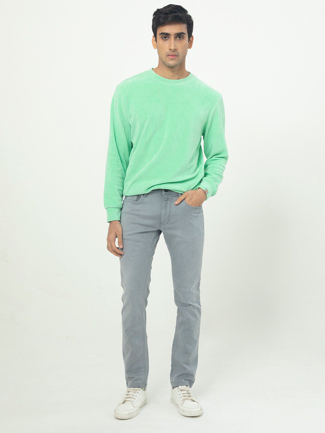 RARE RABBIT Men Dube Sweatshirt