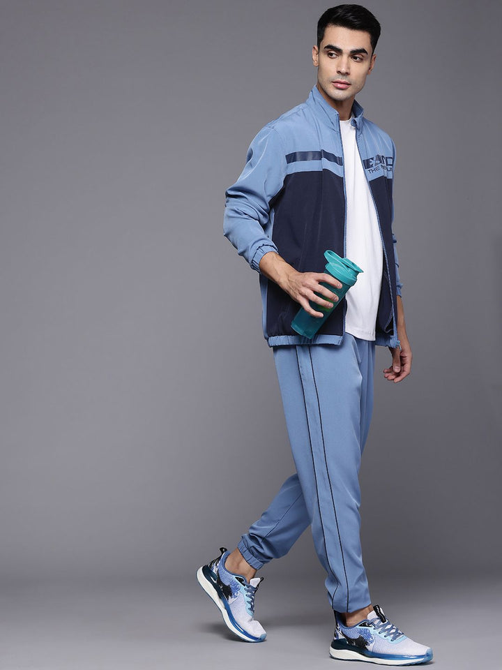 HRX by Hrithik Roshan Rapid-Dry Colourblock Running Tracksuit