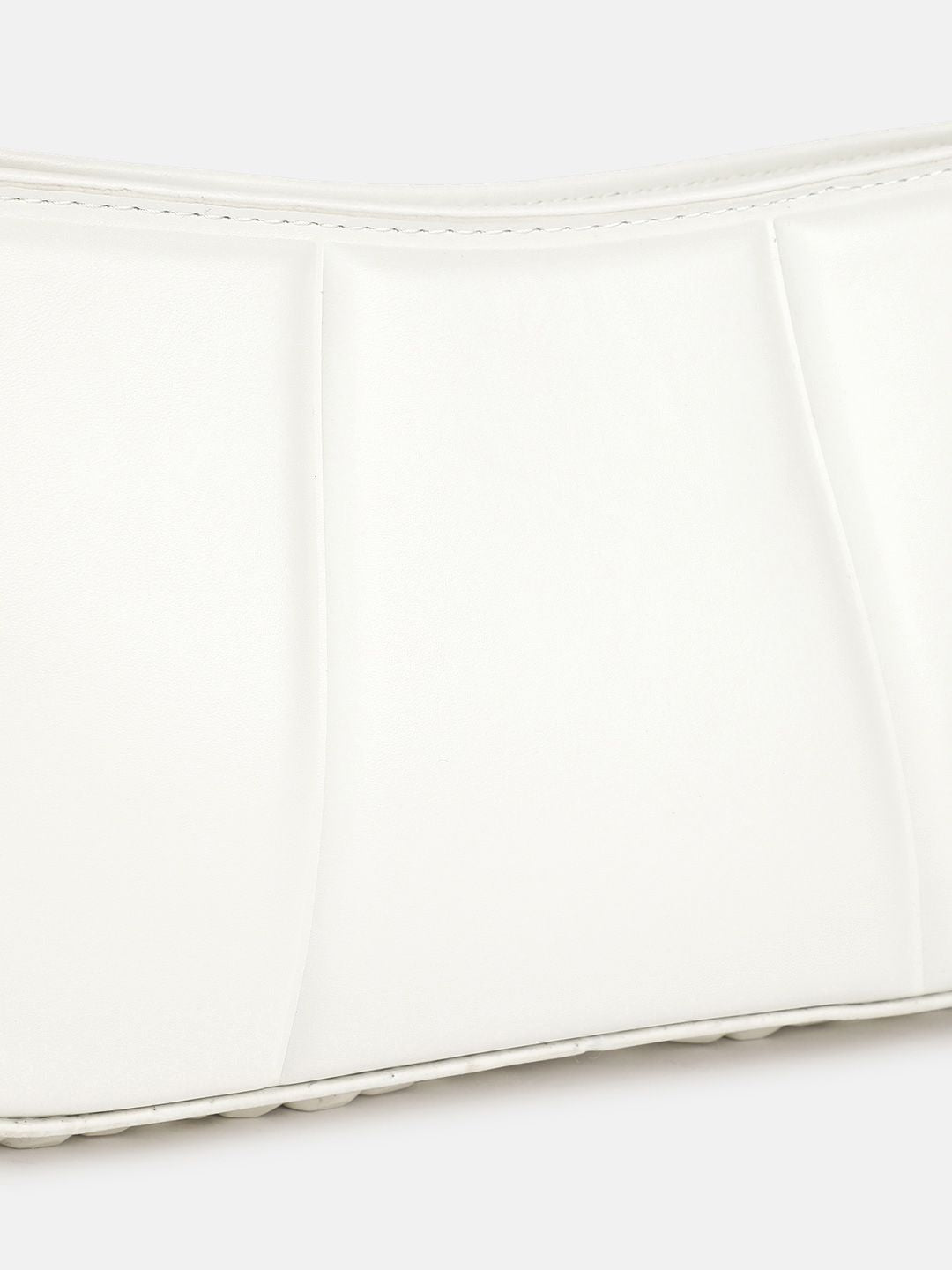 DressBerry Self Striped Structured Handheld Bag